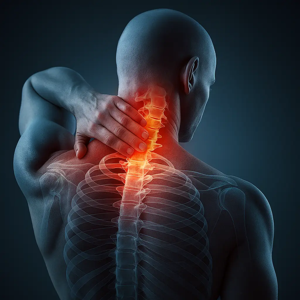 Constantly cracking neck means upper vertebrae need realignment.